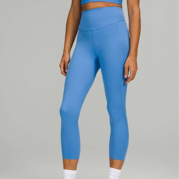 lululemon athletica Pants - Lululemon Base Pace High-Rise Crop 23" *Blue Nile Size 6